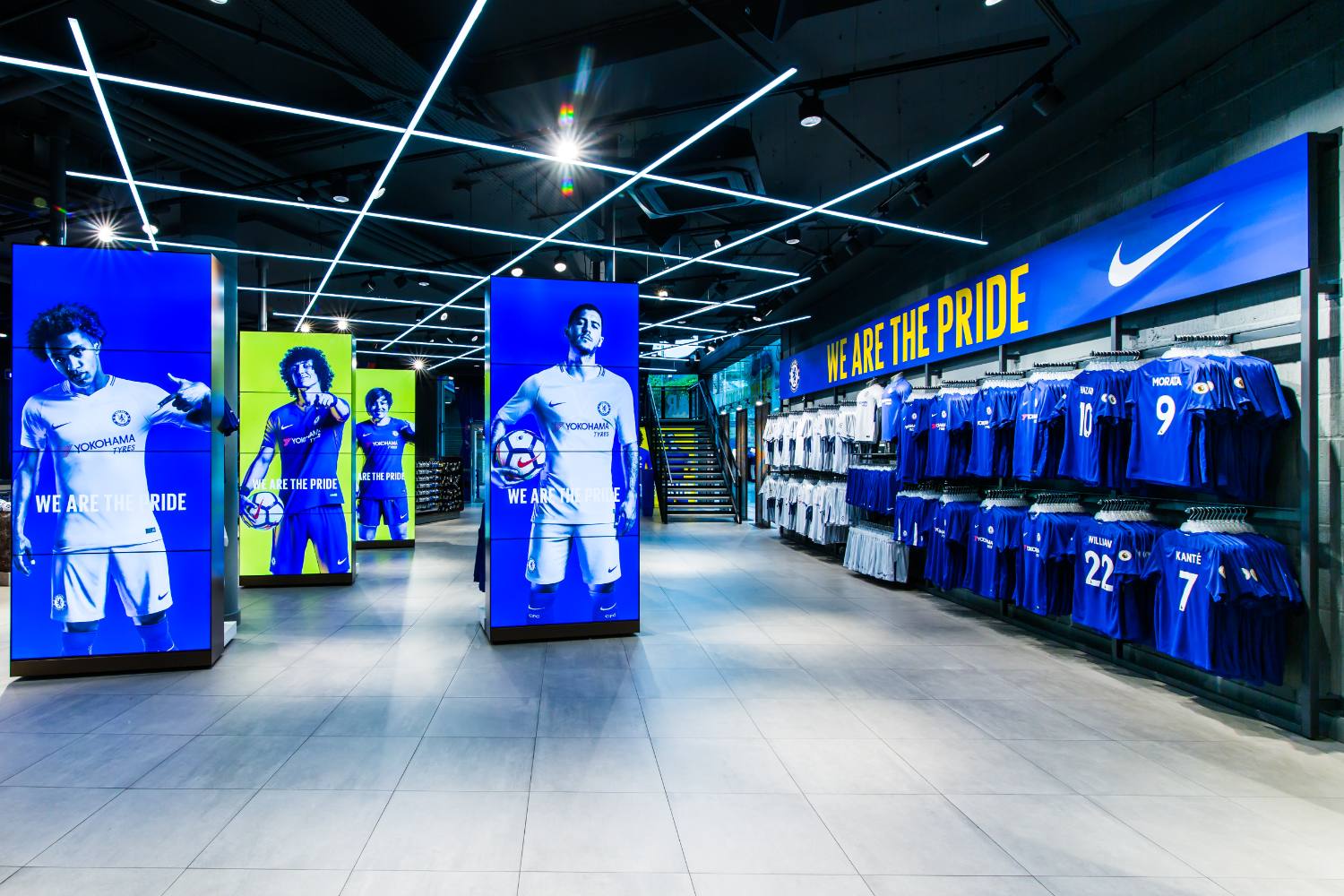 Nike Chelsea store — retail brand environment